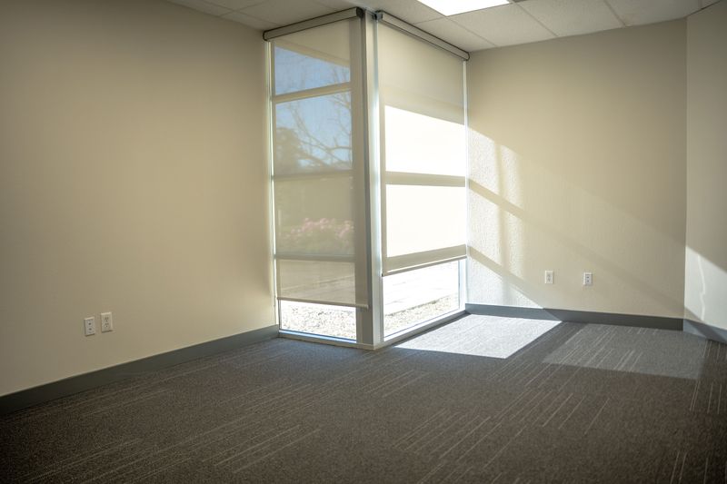 Window office, natural light