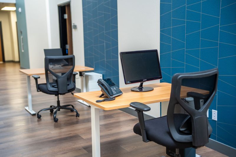 Dedicated desks